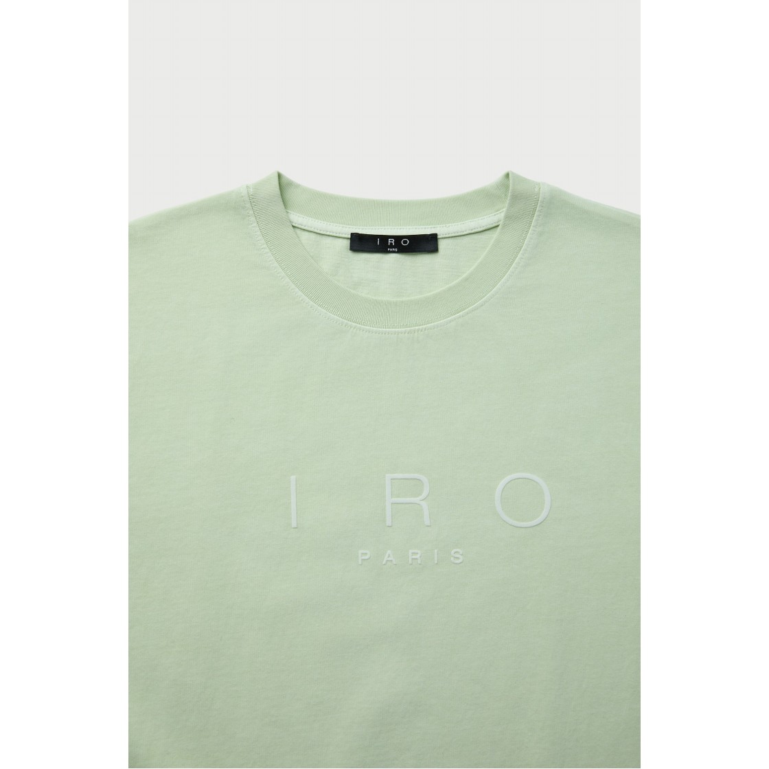 이로 코린 로고 코튼 티셔츠 베이지(Iro Corin Logo Cotton T-Shirt Beige) - 4