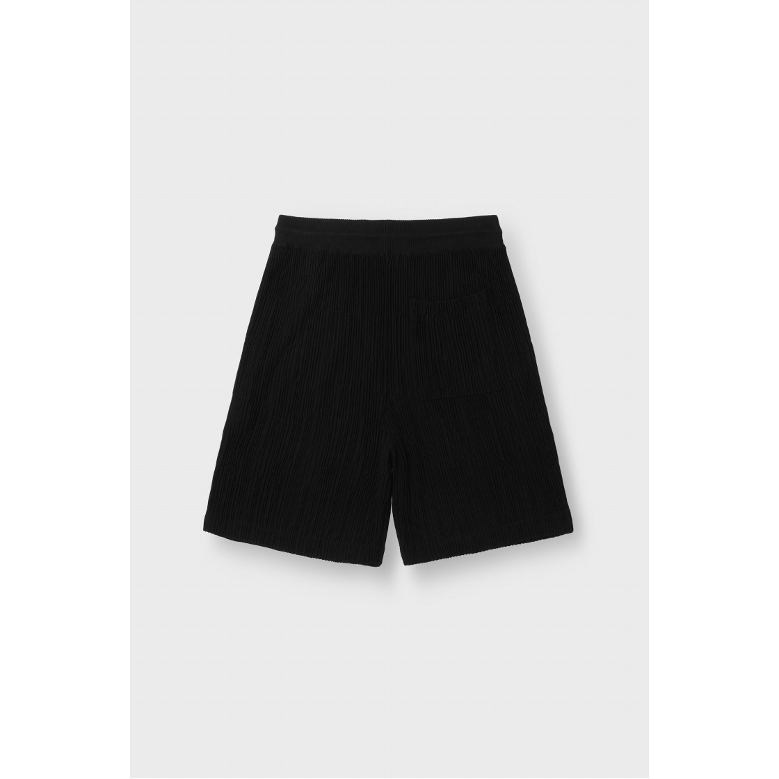 이로 엠플리츠 니트 플리츠 쇼츠 블랙(Iro Mpleats Knit Pleats Shorts Black) - 3