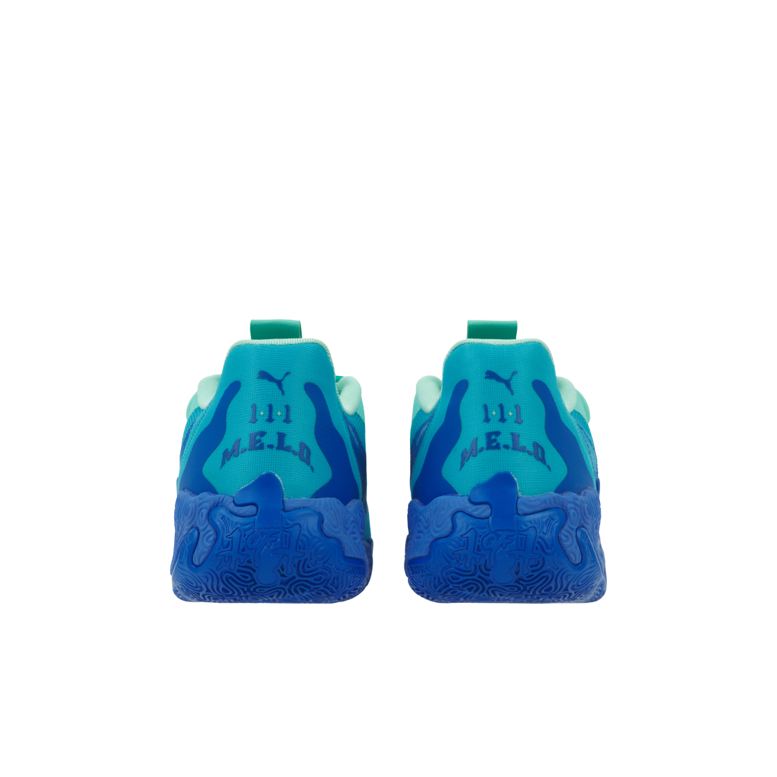 푸마 라멜로 볼 MB.03 로 팀 하이퍼링크 블루 브라이트 아쿠아(Puma Lamelo Ball MB.03 Lo Team Hyperlink Blue Bright Aqua) - 6
