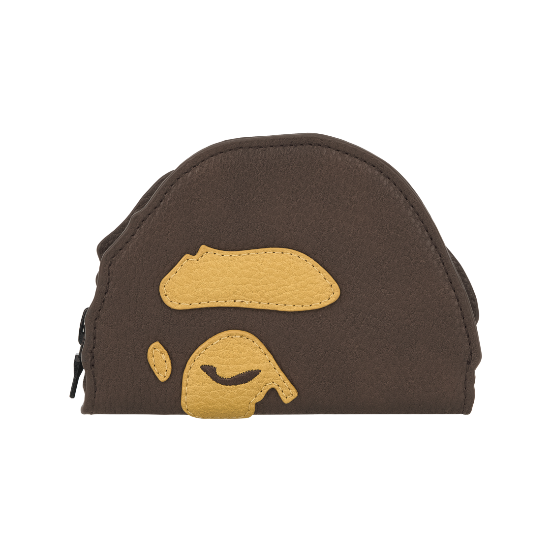 베이프 어 베이싱 에이프 코인 케이스 브라운(BAPE A Bathing Ape Coin Case Brown)