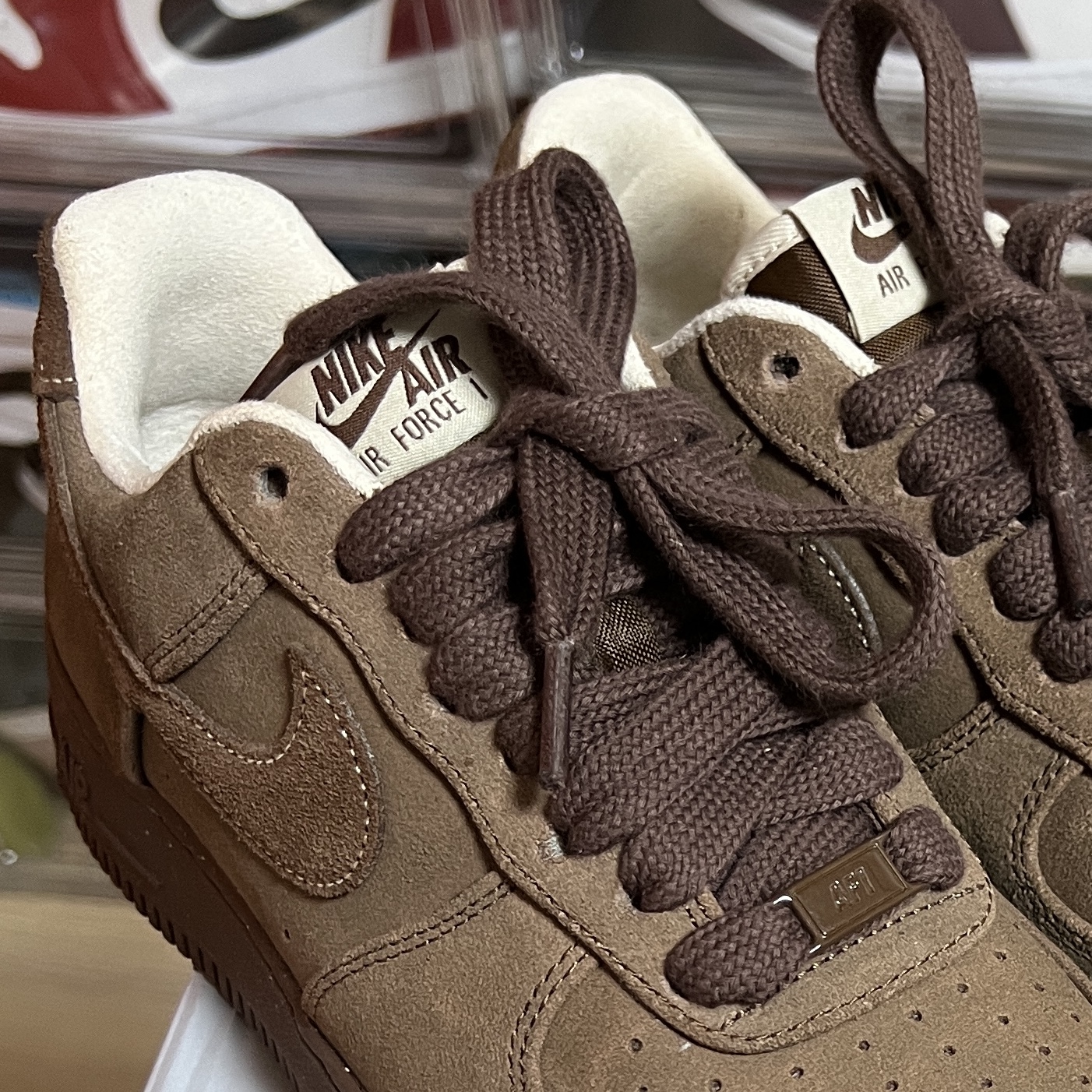 (W) Nike Air Force 1 '07 Cacao Wow 착용 스타일 - 3