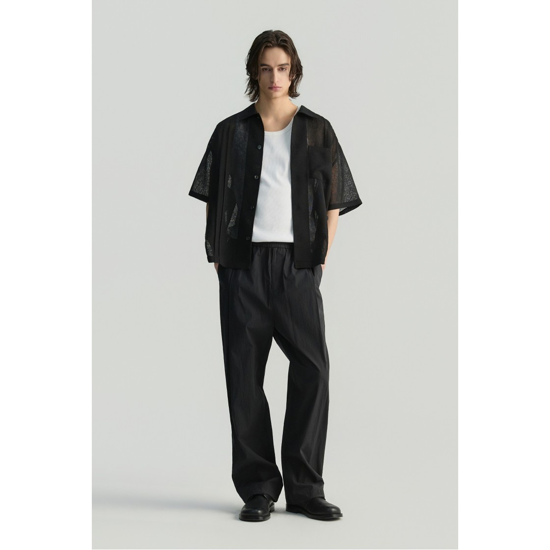 이로 클레론 씨엔 밴딩 쿨 팬츠 블랙(Iro Clairon Cn Banding Cool Pants Black) - 2