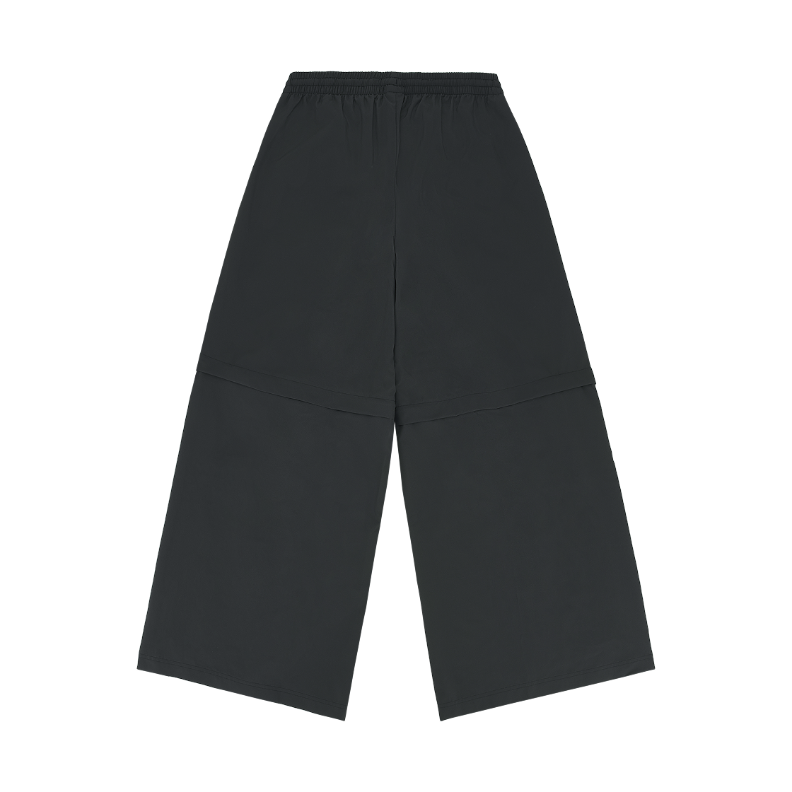 (W) 아디다스 아딜레늄 시즌 2 오버사이즈 집오프 트랙 팬츠 젠더 뉴트럴 블랙 - KR 사이즈((W) Adidas Adilenium Season 2 Oversized Zip Off Track Pants Gender Neutral Black - KR Sizing) - 2