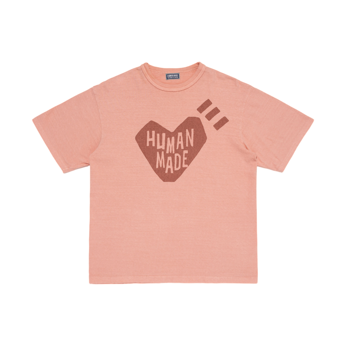 HM31TE025 Human Made Natural Dye T-Shirt Pink