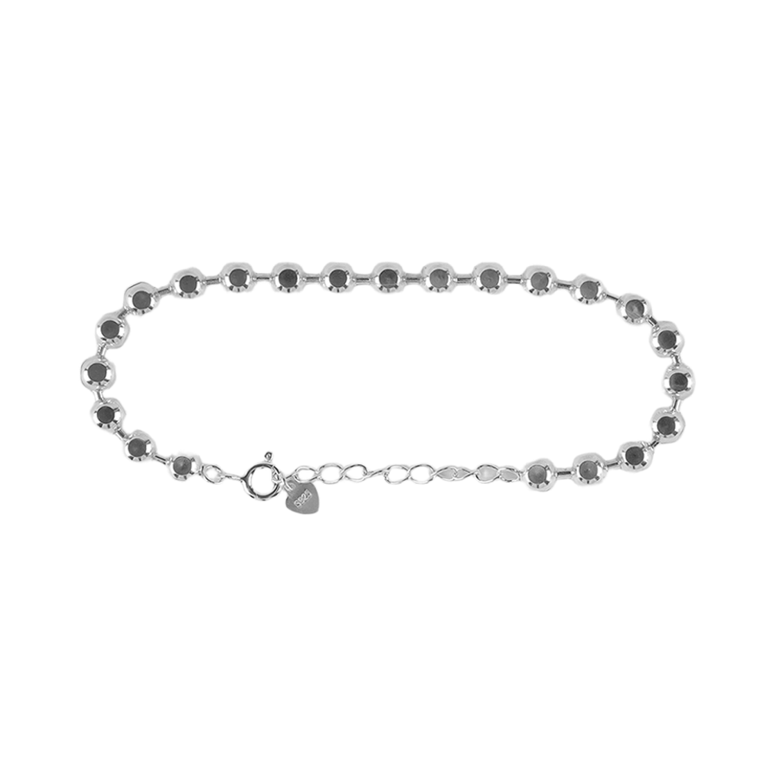 쿼르코어 #7309 실버92.5 브레이슬릿(Quarqor #7309 silver92.5 Bracelet) - 2