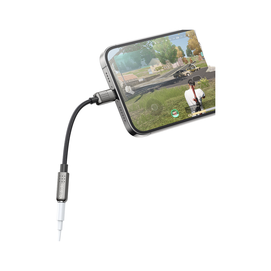 맥도도 라이트닝 8핀 to DC3.5mm 오디오 젠더 CA501(Mcdodo Lightning to DC3.5mm Female Digital Audio Cable CA501) - 3