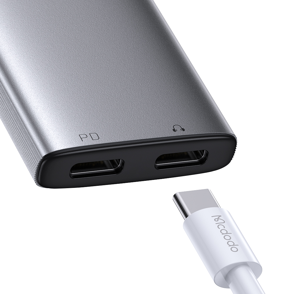 맥도도 C to C타입 충전+C타입 오디오 듀얼젠더 CA557(Mcdodo Type-C to C PD Fast Charging + Type-C Audio Adapter CA557) - 3