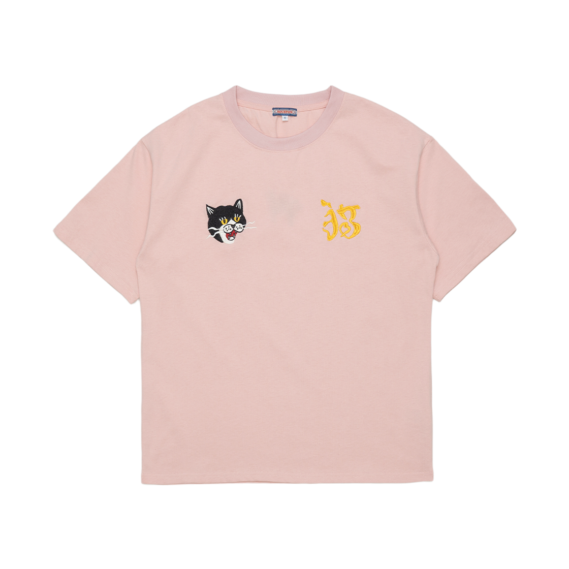 휴스턴 재팬 엠브로이더리 티 베트남 핑크 2048W(Houston Japan Embroidery Tee Vietnam Pink 2048W)