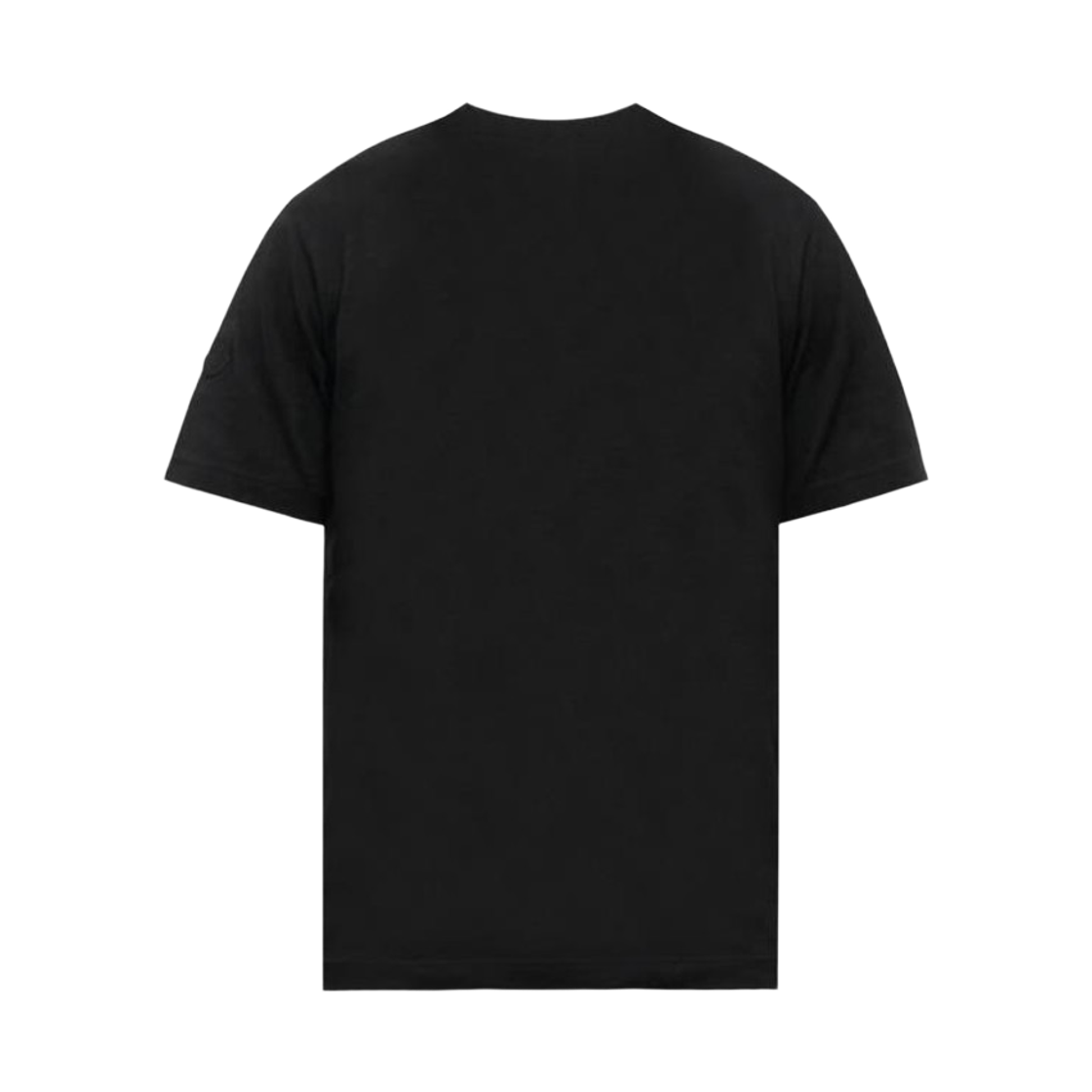 몽클레르 스페이스 자수 로고 코튼 티셔츠 블랙 - 26SS(Moncler Space Embroidered Logo Cotton T-Shirt Black - 26SS) - 2