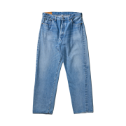 Kaptain Sunshine 5P Zipper Front Denim Pants Indigo Vintage Wash