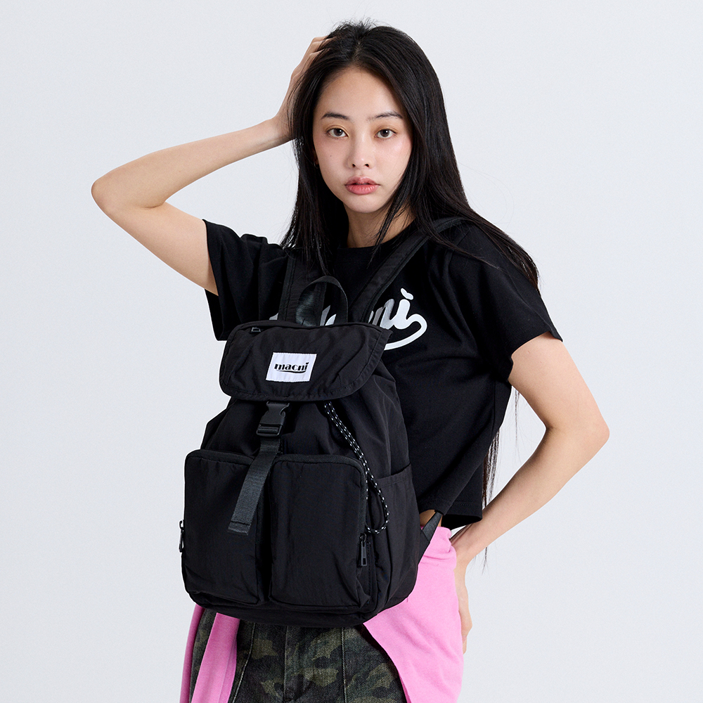 마크니 필드 백팩 블랙(MACNI Field Backpack Black) - 2
