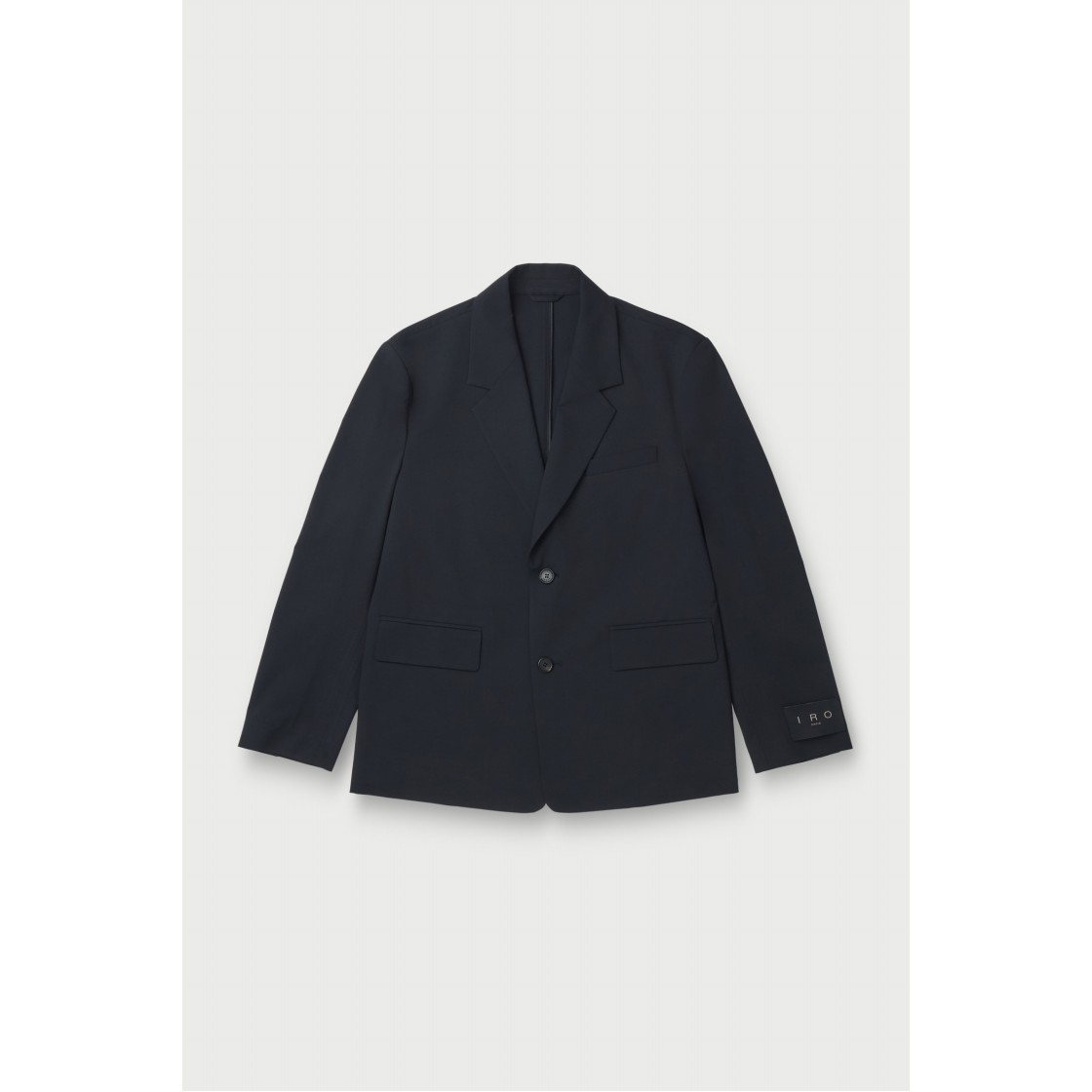 이로 프레스티지 화섬 싱글 테일러드 자켓 블랙(Iro Prestige Synthetic Fiber Single Tailored Jacket Black) - 3
