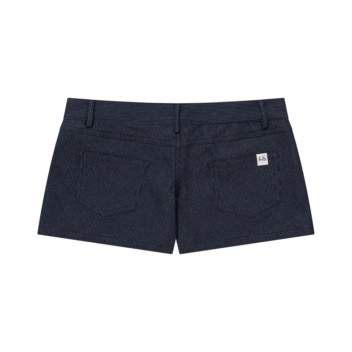 어글리쉐도우 스티치 포인트 쇼츠 네이비(UGLYSHADOW Stitch Point Shorts Navy) - 2