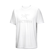 Arc'teryx Arc'word Logo SS T-Shirt White Light Solitude