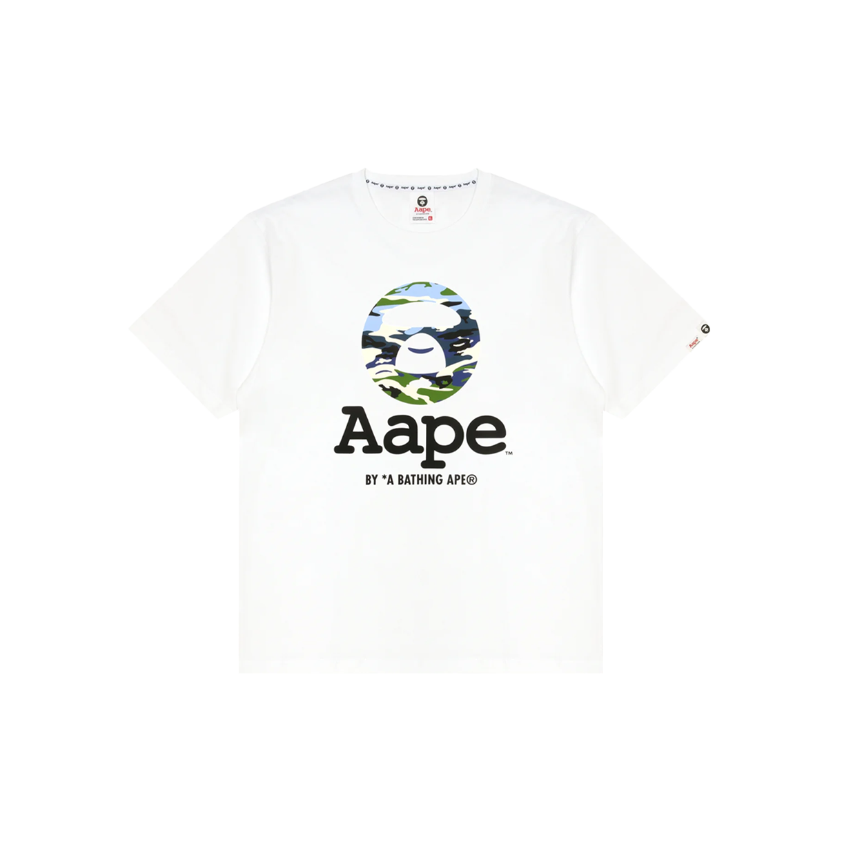 에이프 베이직 티 화이트 - 26SS(AAPE Basic Tee White - 26SS)