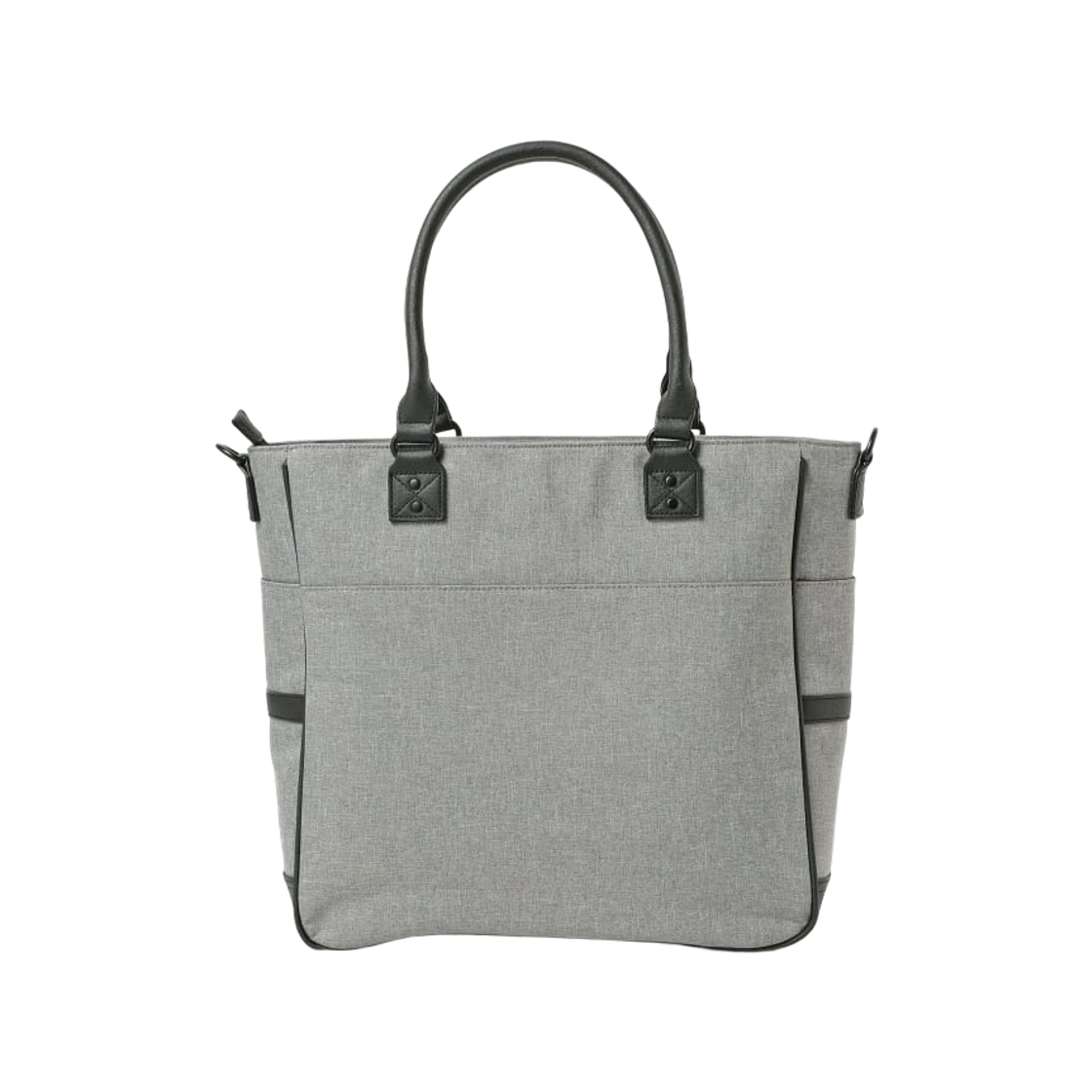 빔즈 하트 헤더드 폴리에스터 투웨이 토트백 차콜 그레이(Beams Heart Heathered Polyester 2Way Tote Bag Charcoal Gray) - 2