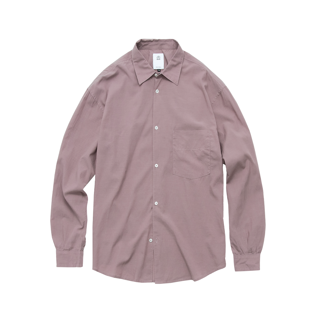 폴리테루 텐코 루즈드 셔츠 2.0 다이드 다크 핑크(Polyteru Tenco Loosed Shirts 2.0 Dyed Dark Pink)