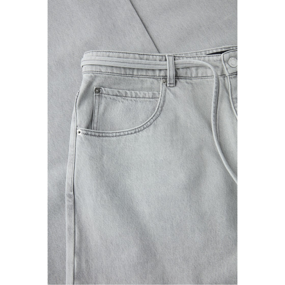 이로 주노 스트링 데님 팬츠 그레이(Iro Junoh String Denim Pants Gray) - 5