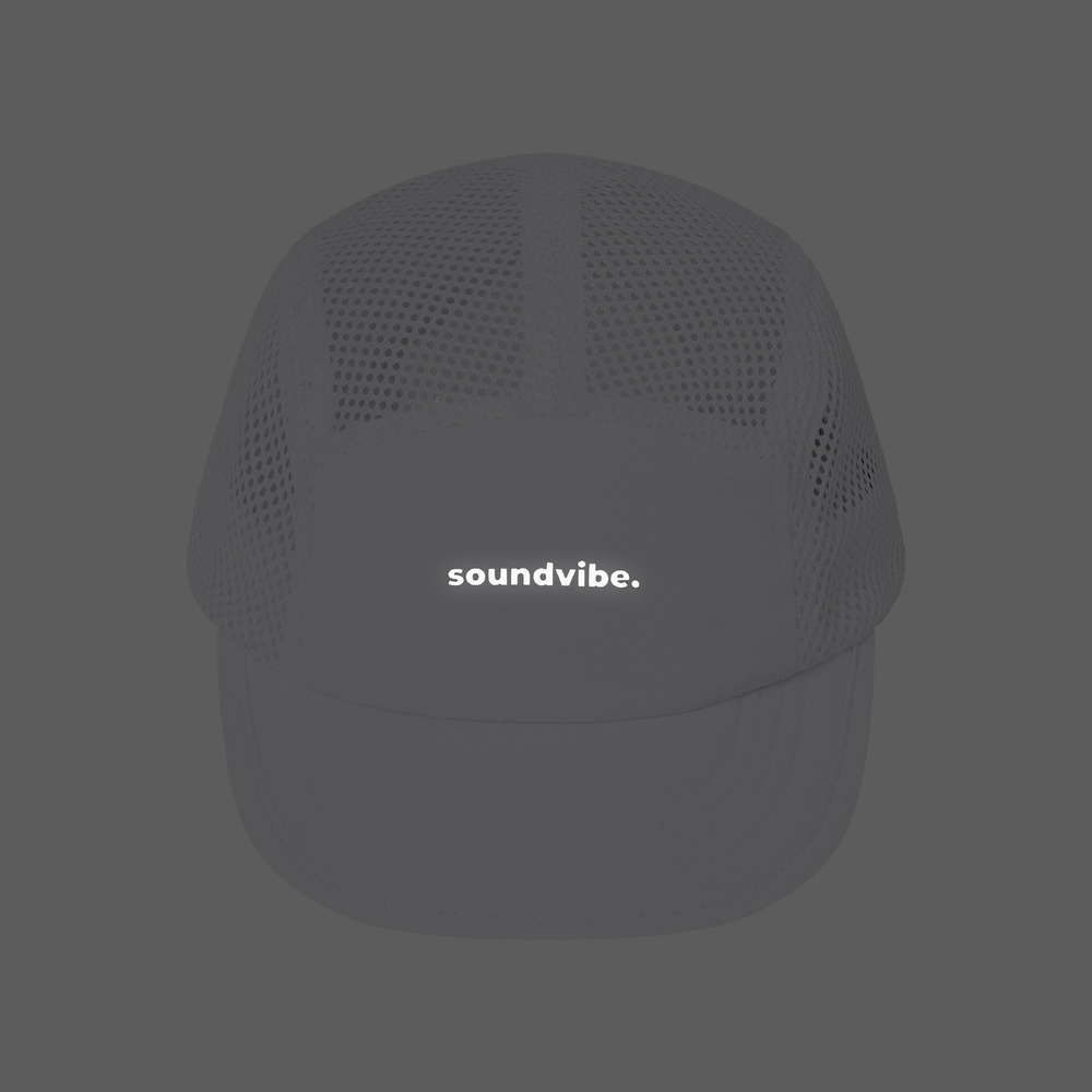 사운드바이브 메쉬 러닝 캡 흰색(soundvibe Mesh Running Cap White) - 4
