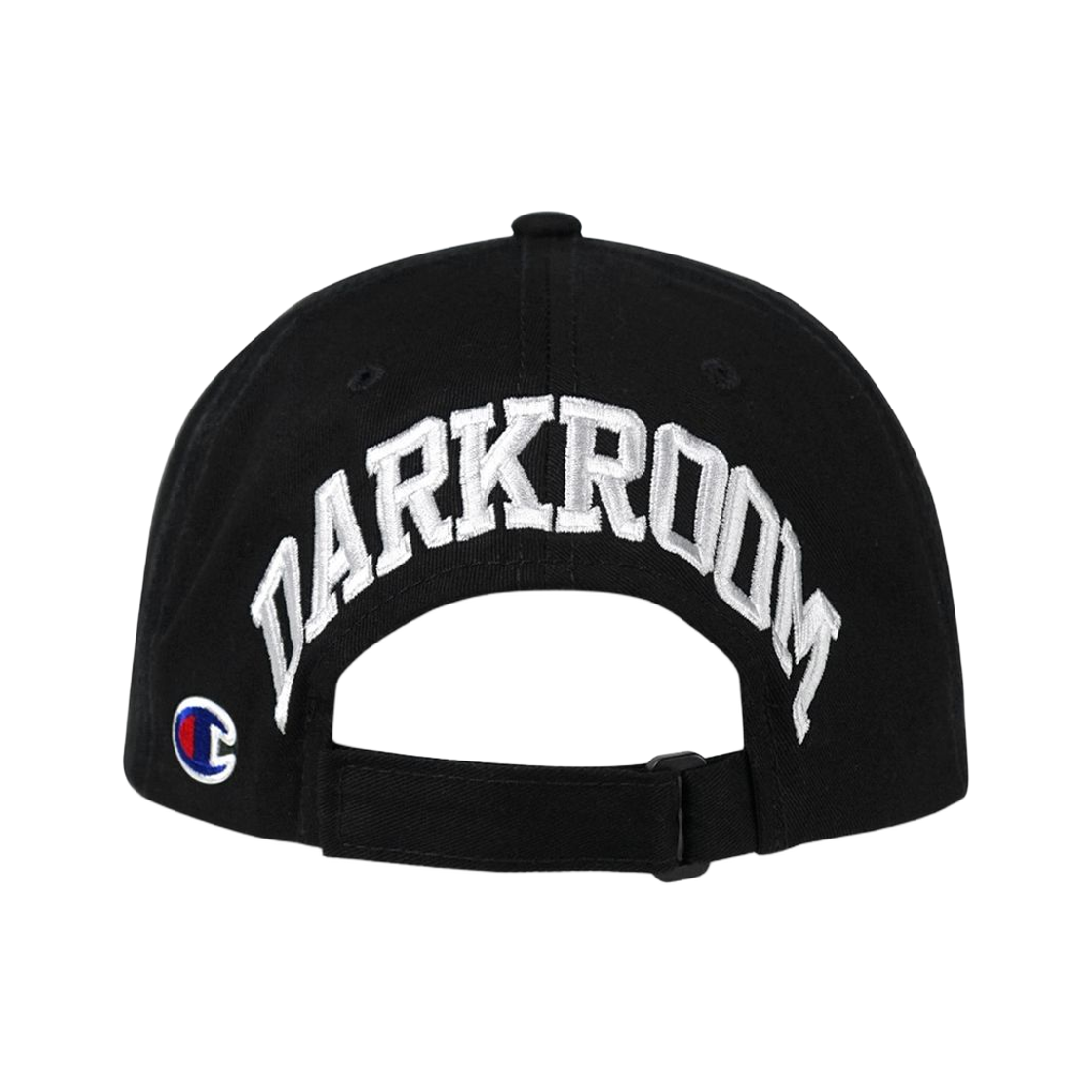 챔피온 x 다크룸 스튜디오 6 패널 볼캡 블랙(Champion x Darkr8m Studio 6 Panel Ball Cap Black) - 2