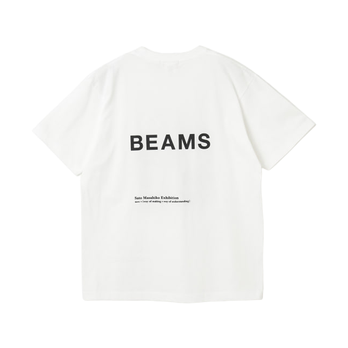 빔즈 컬쳐아트 x 사토 마사히코 컴플리멘터리 세트 티셔츠 화이트(Beams Cultuart x Masahiko Sato Complementary Set T-Shirt White) - 2