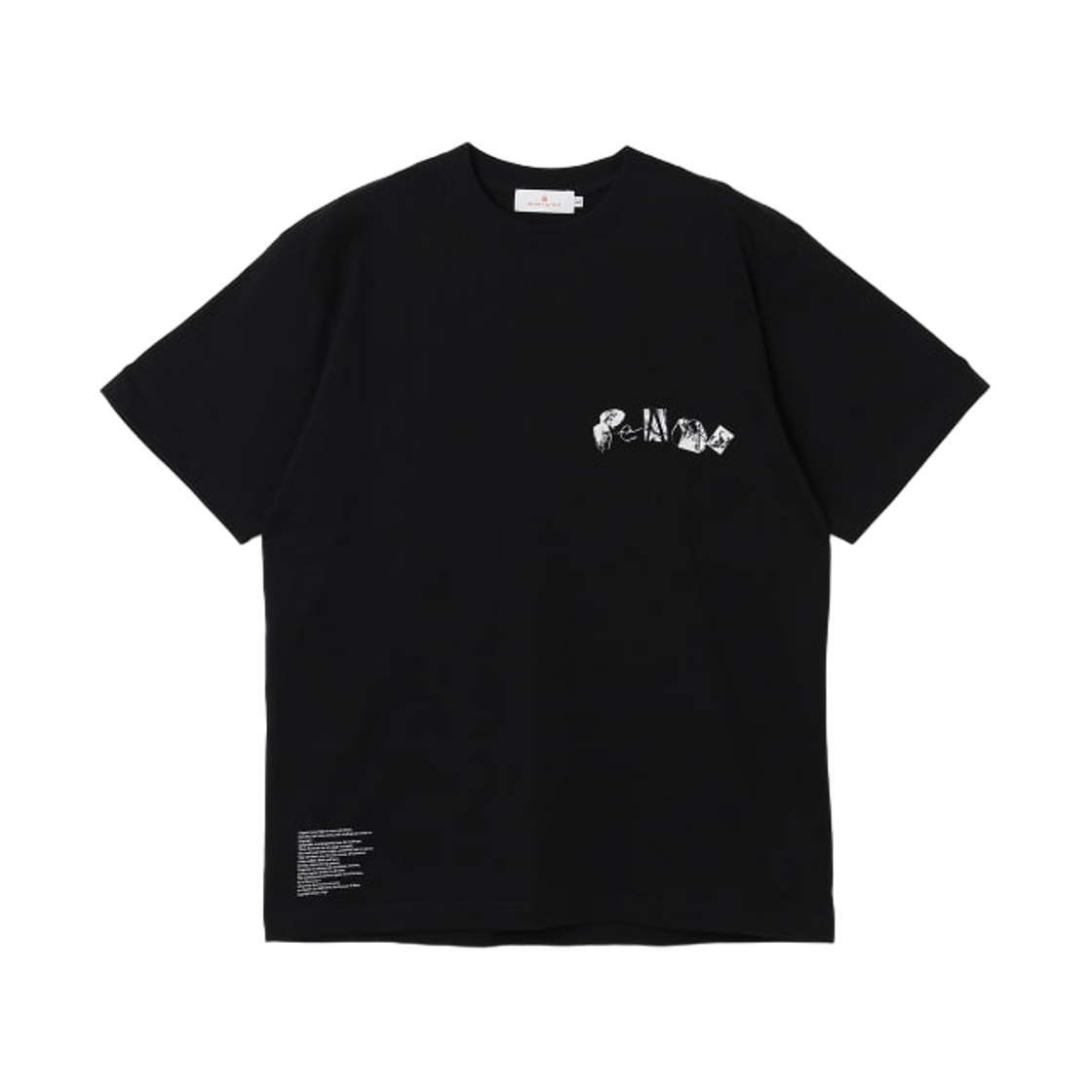 28-08-0006-049 Beams Cultuart x Heijiro Yagi T-Shirt Black