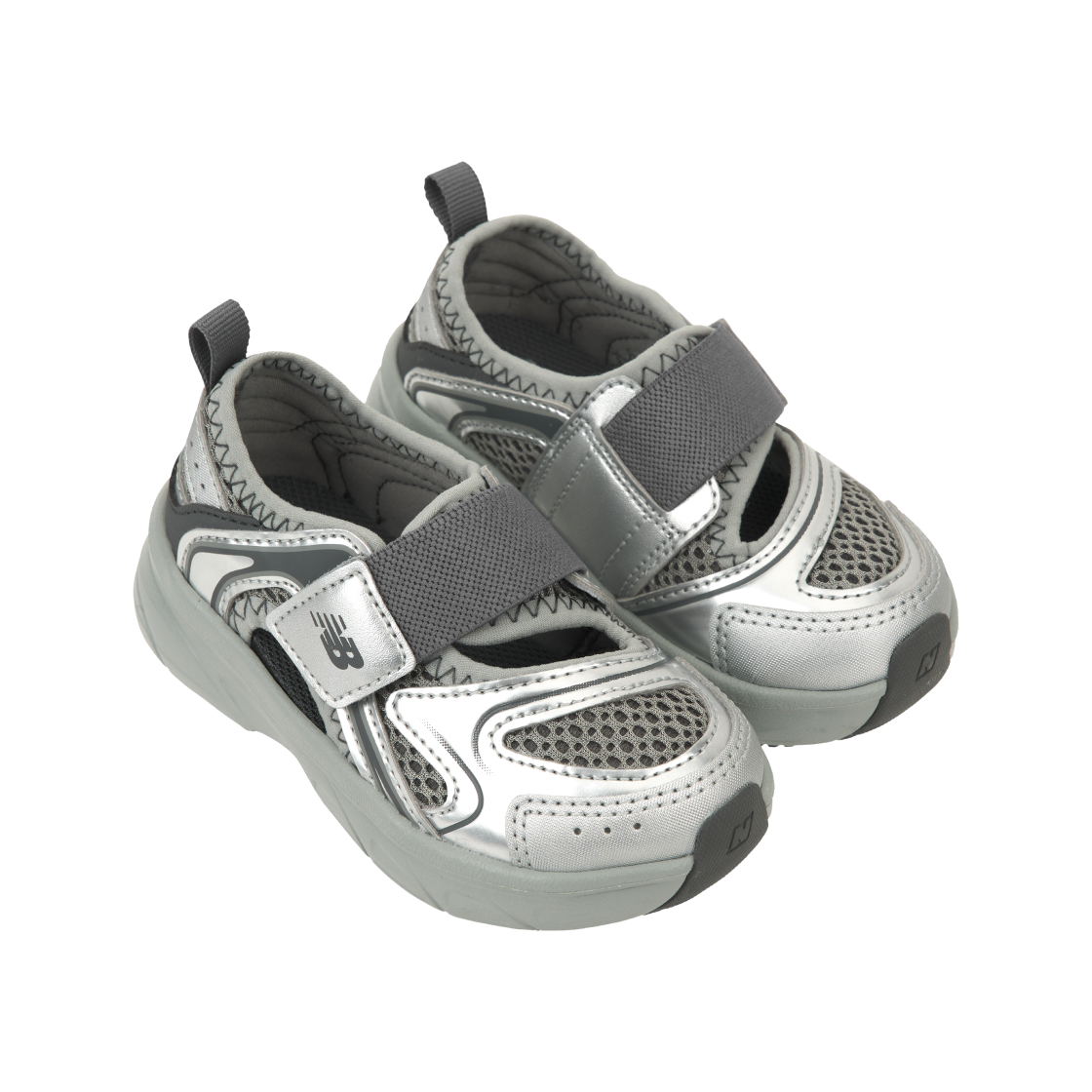 (TD) 뉴발란스 프리들 X 샌들 리플렉스 실버((TD) New Balance Freedle X Sandal Reflex Silver) - 4