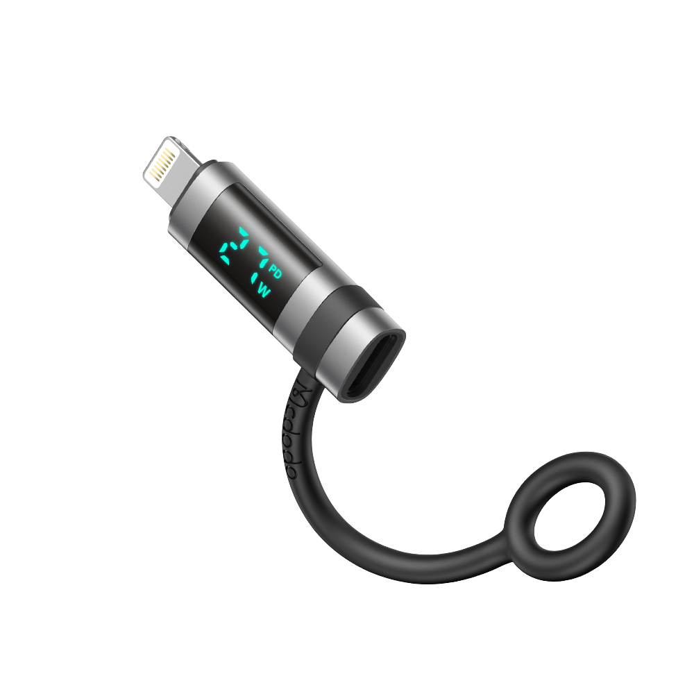 맥도도 포터블 충전속도 디스플레이 C타입 to 8핀 젠더 OT261(Mcdodo Portable USB-C to Lightning Display Power visible Adapter OT261) - 1