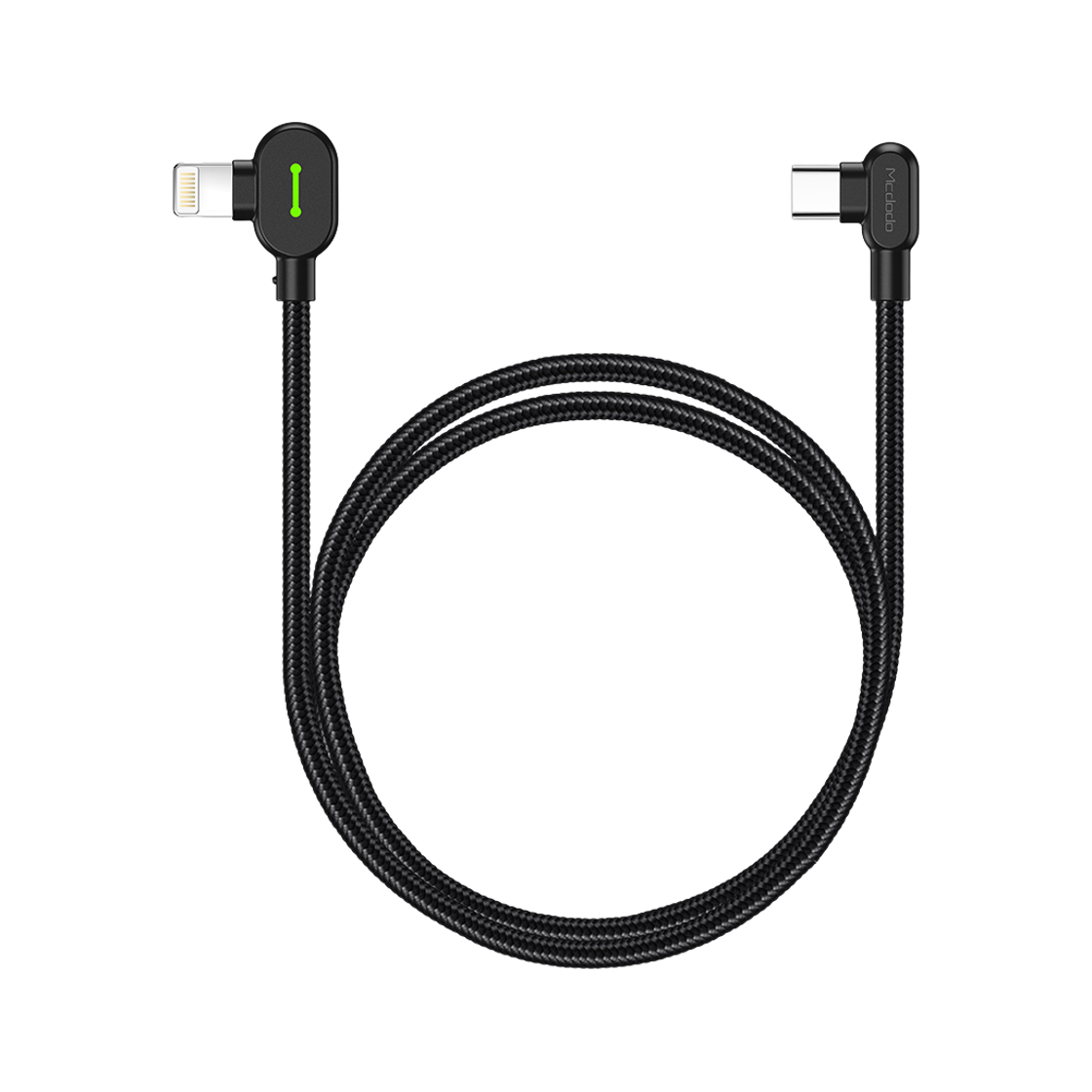 맥도도 90도 라이트 C타입 to 8핀 라이트닝 PD 고속충전 케이블 CA737(Mcdodo 90° Light C to Lightning 8pin PD Fast Charging Cable CA737) - 2
