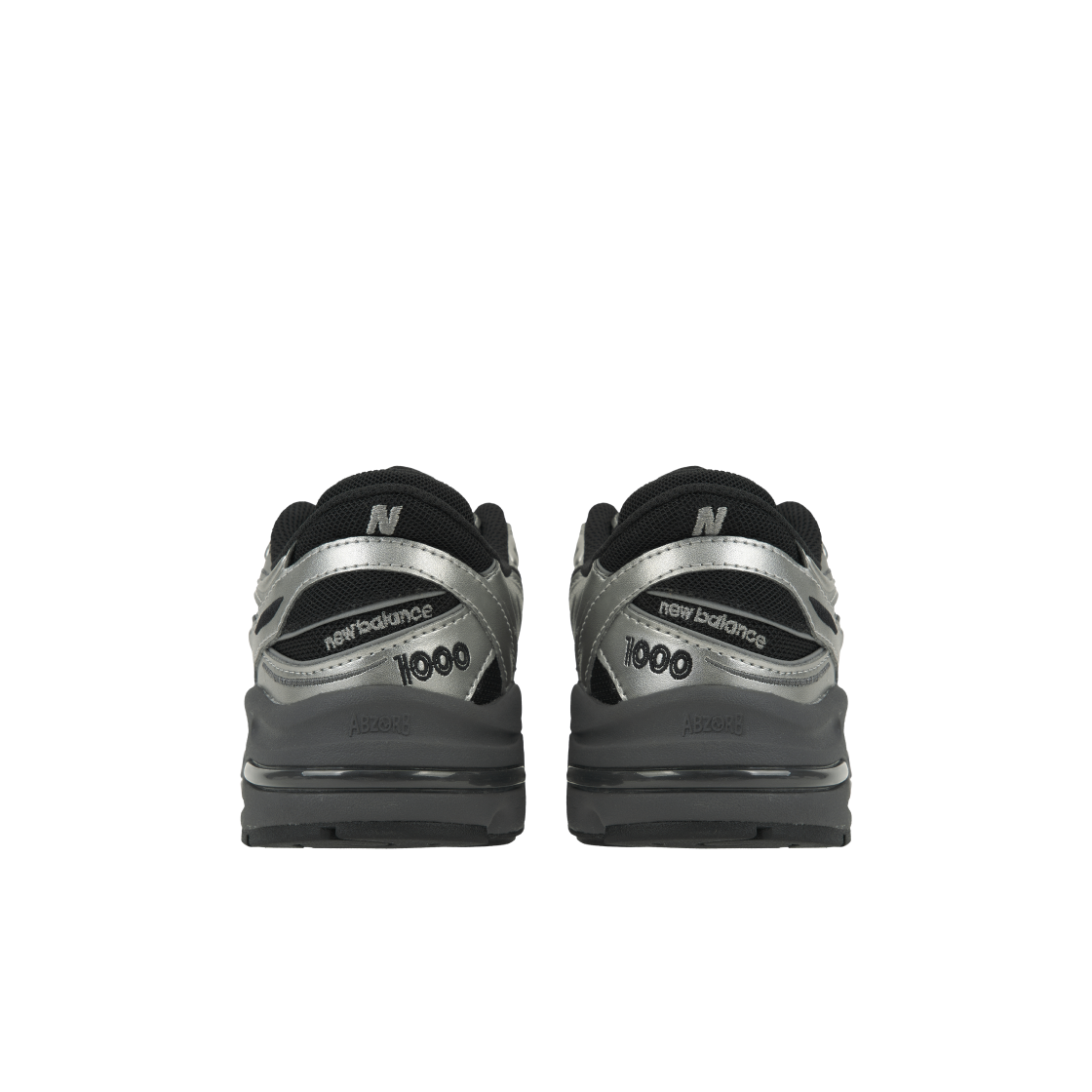 뉴발란스 1000 블랙 실버 메탈릭(New Balance 1000 Black Silver Metallic) - 6