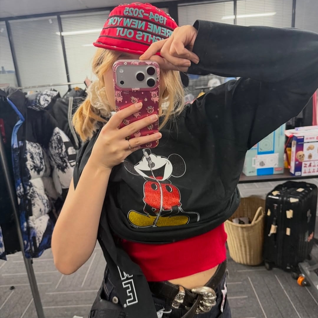 Supreme Stars Studded Pillbox Hat Red - 25FW 착용 스타일 - 1