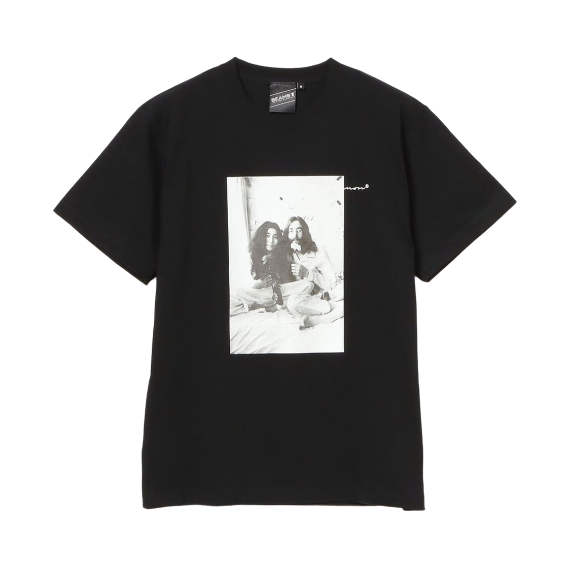 빔즈 T x 스페셜 라이스 존 레논 티셔츠 1 블랙(Beams T x Special Rice John Lennon T-Shirt 1 Black) - 1