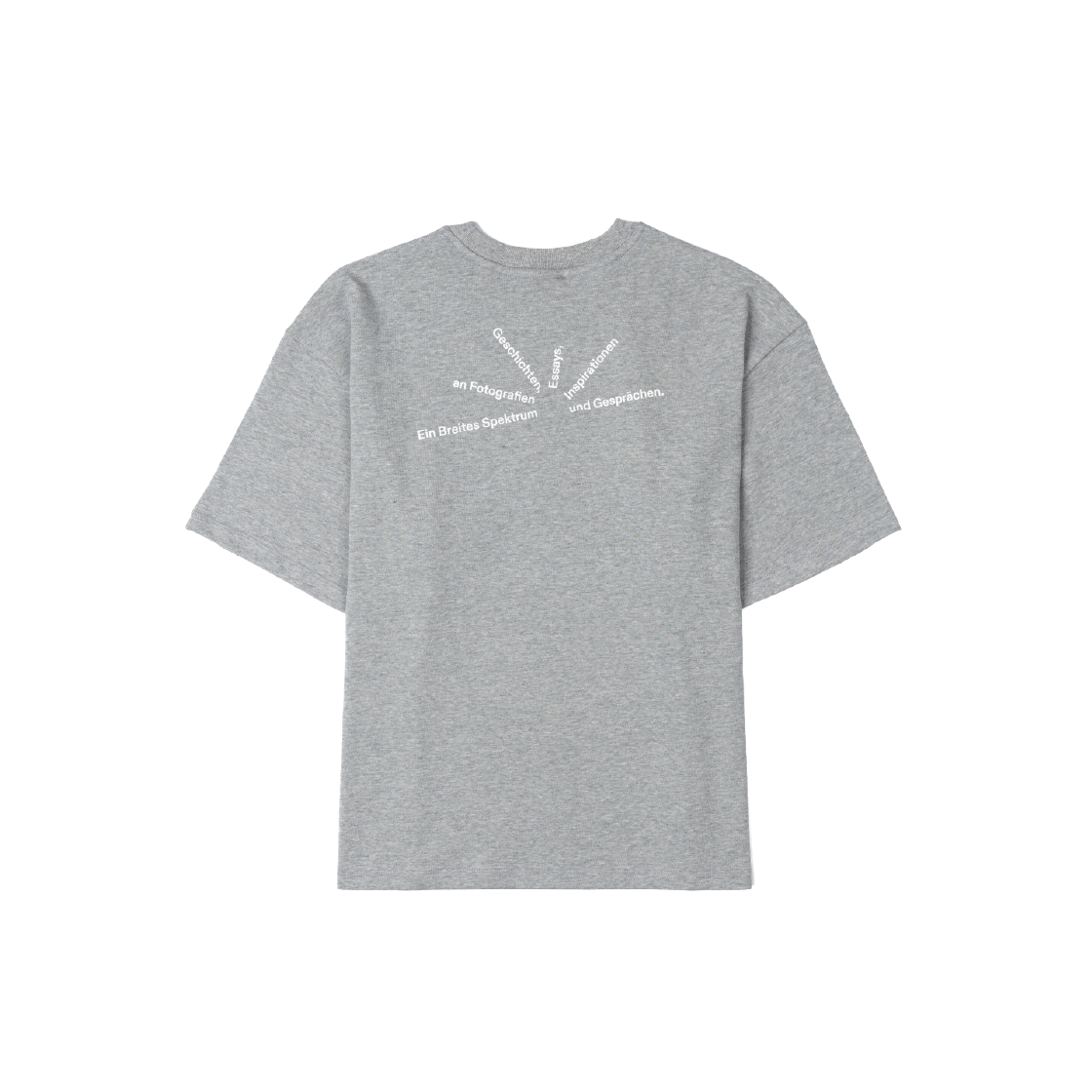 베를린 포토북 디스트리뷰션 002 오버뷰 티셔츠 그레이(Berlin Photobook Distribution 002 Overview Tee Grey) - 2