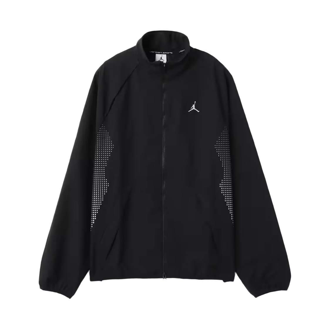 HF9886-011 Jordan Sport Jam Warm Up Jacket Black Metallic Silver - Asia