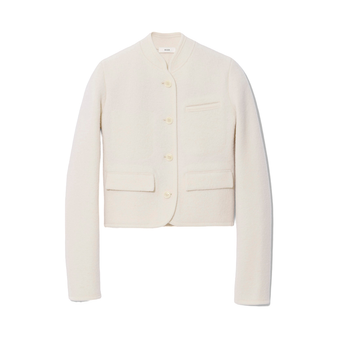 (W) 리에르 워커 자켓 애슬레틱 우먼 화이트((W) Rier Walker Jacket Athletic Women White) - 1