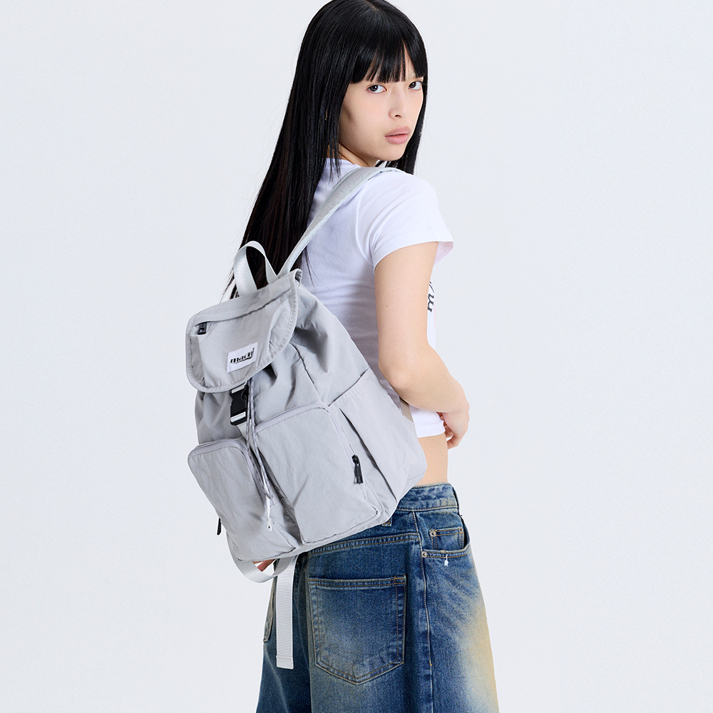 마크니 필드 백팩 라이트 그레이(MACNI Field Backpack Light Grey) - 2