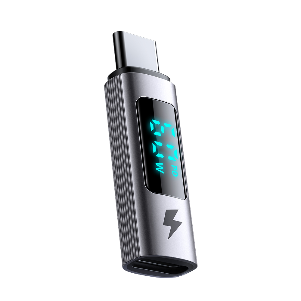 맥도도 충전속도 디스플레이 8핀 to C타입 젠더 OT599(Mcdodo Lightning to USB-C Display Power Visible Adapter OT599) - 3