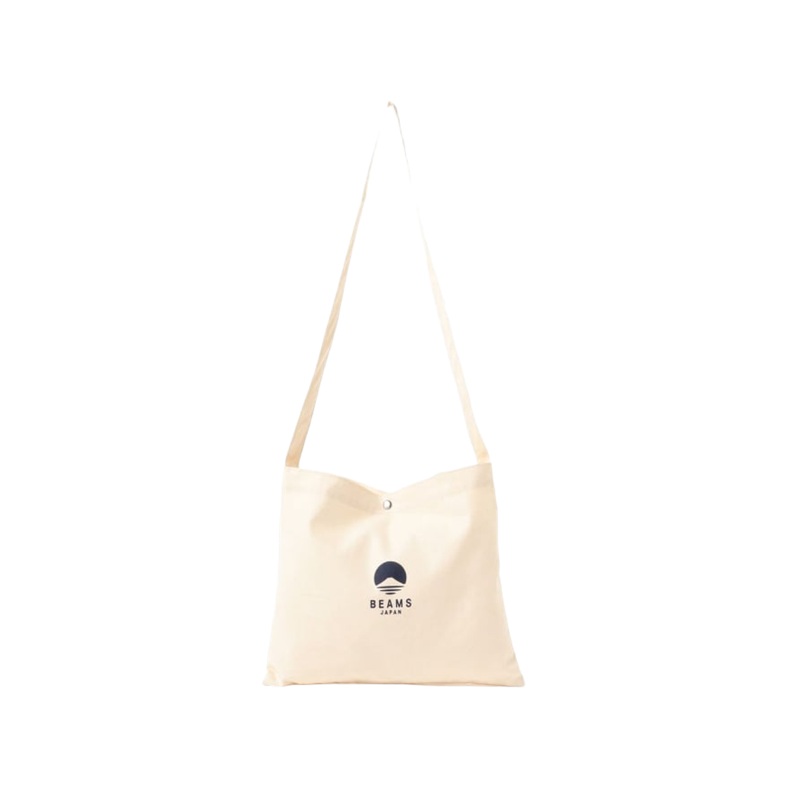 빔즈 재팬 로고 사코슈 에크루 네이비(Beams Japan Logo Sacoche Ecru Navy)