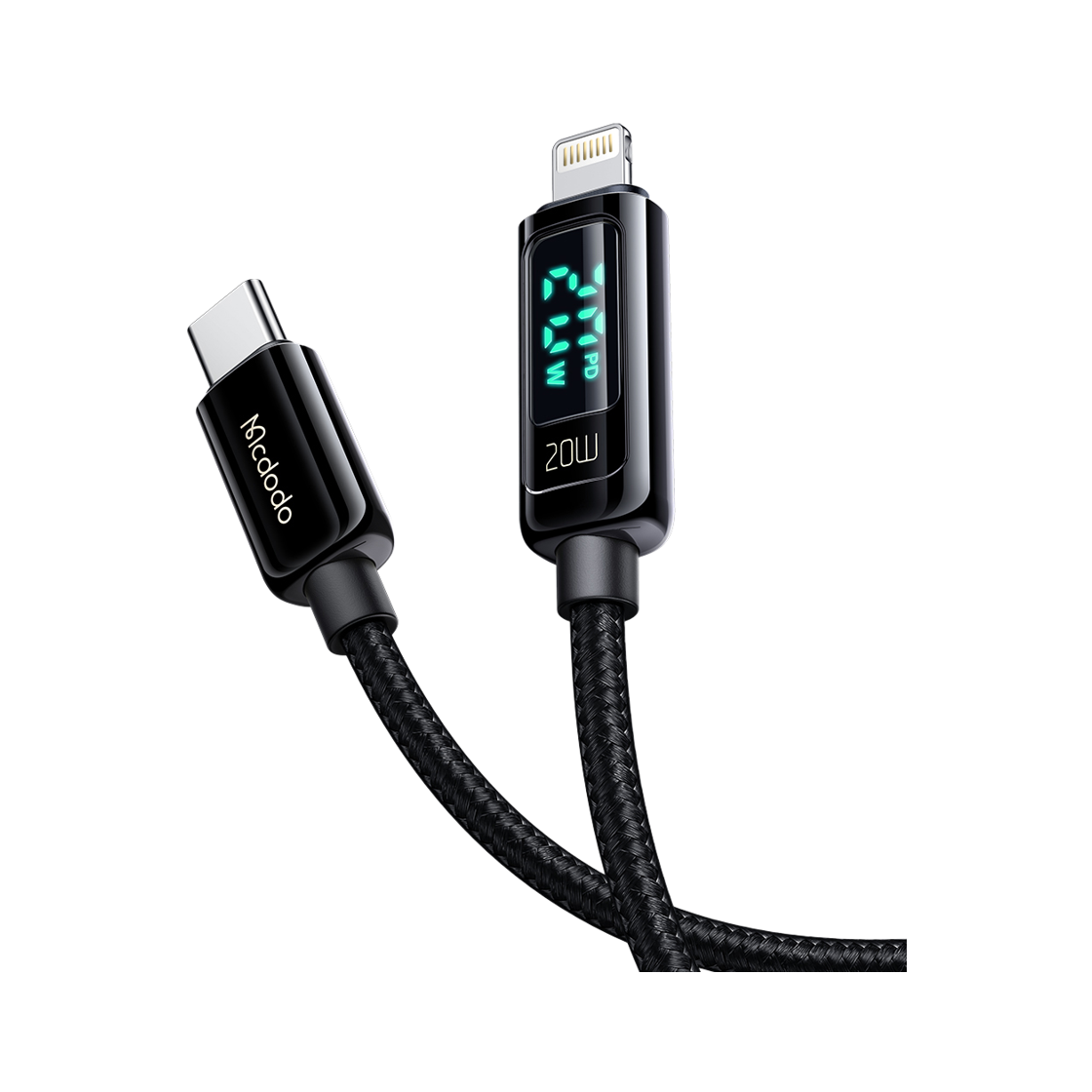 맥도도 디스플레이 C타입 to 라이트닝 8핀 PD 고속충전 케이블 CA881(Mcdodo Display Type-C to Lightning PD Charging Cable CA881) - 4