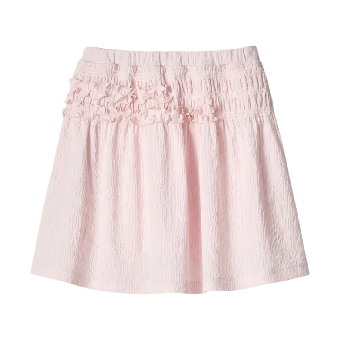 (키즈) 유니클로 x 세실리에 반센 셔링 스코트 핑크((Kids) Uniqlo x Cecilie Bahnsen Shirring Skort Pink) - 1