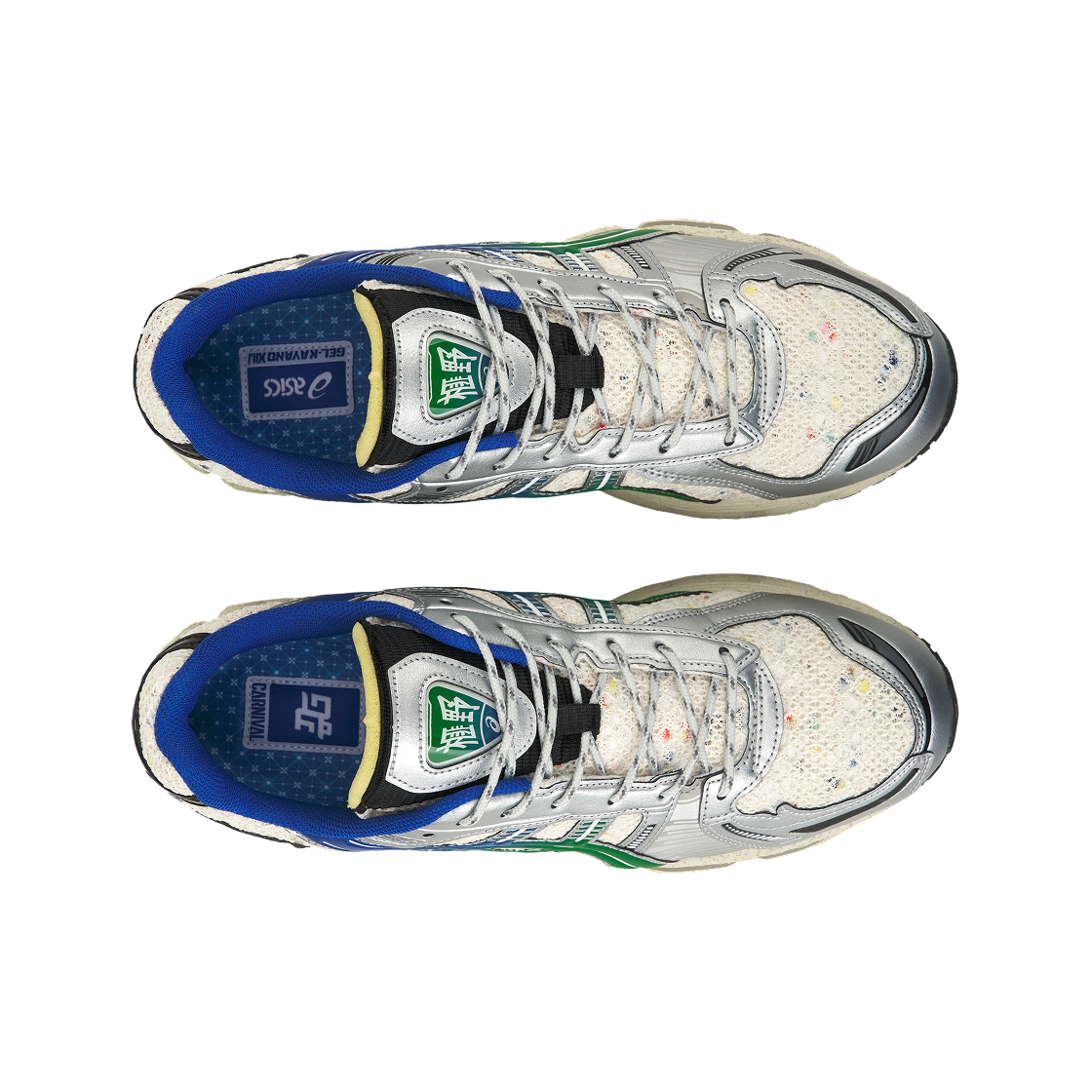 아식스 x 카니발 젤 카야노 12.1 크림 그린 바질(Asics x Carnival Gel-Kayano 12.1 Cream Green Basil) - 5