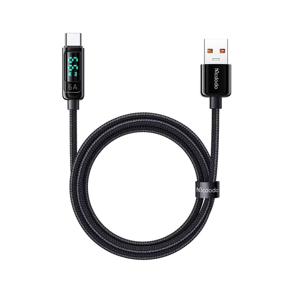맥도도 디스플레이 USB-A to C타입 6A 고속충전 케이블 CA869(Mcdodo Display USB-A to Type-C 6A Charging Cable CA869) - 3