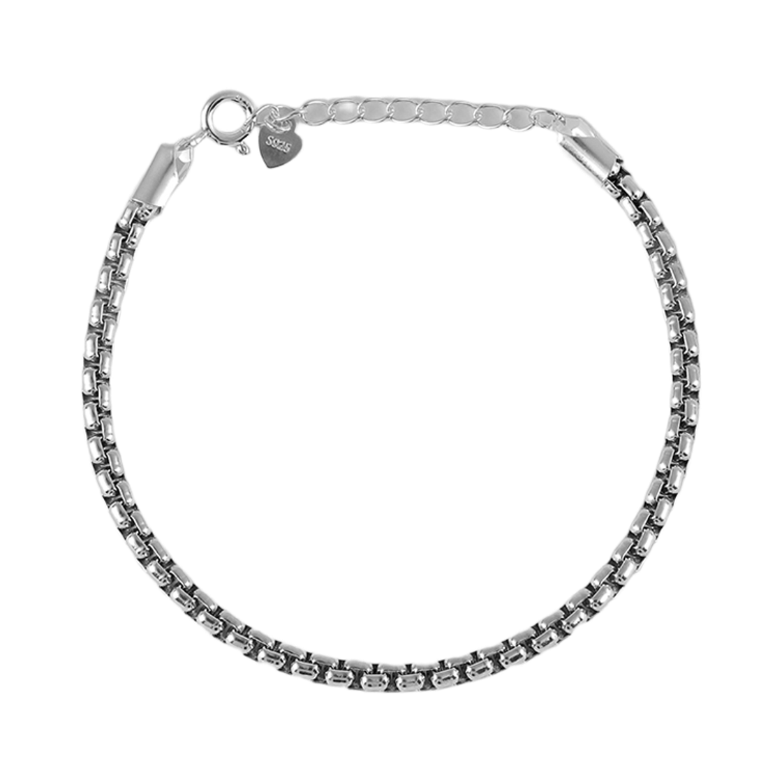 쿼르코어 #9309 실버 92.5 브레이슬릿(Quarqor #9309 silver92.5 Bracelet) - 1