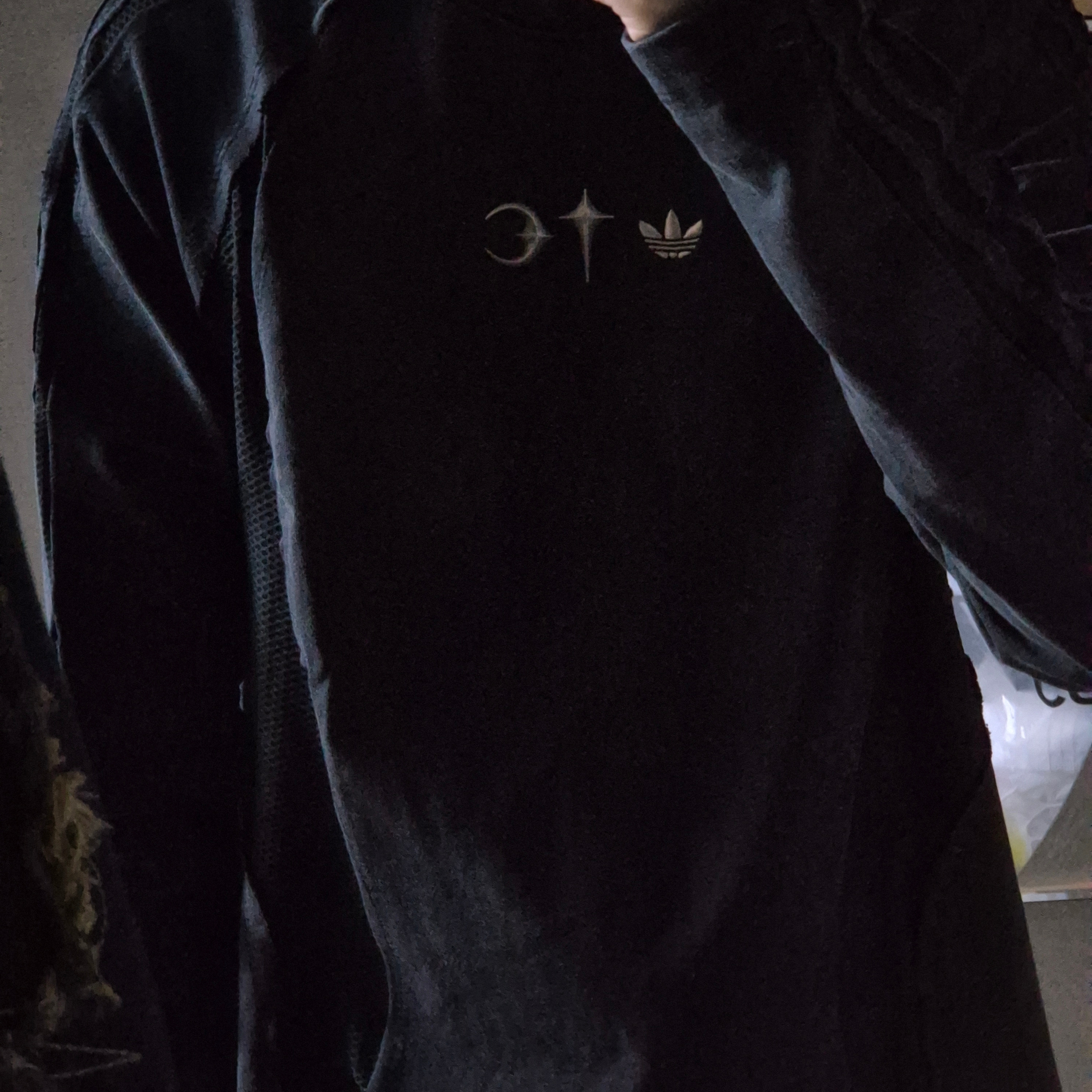 Adidas x Thug Club Long Sleeve T-Shirt Black - KR Sizing 착용 스타일