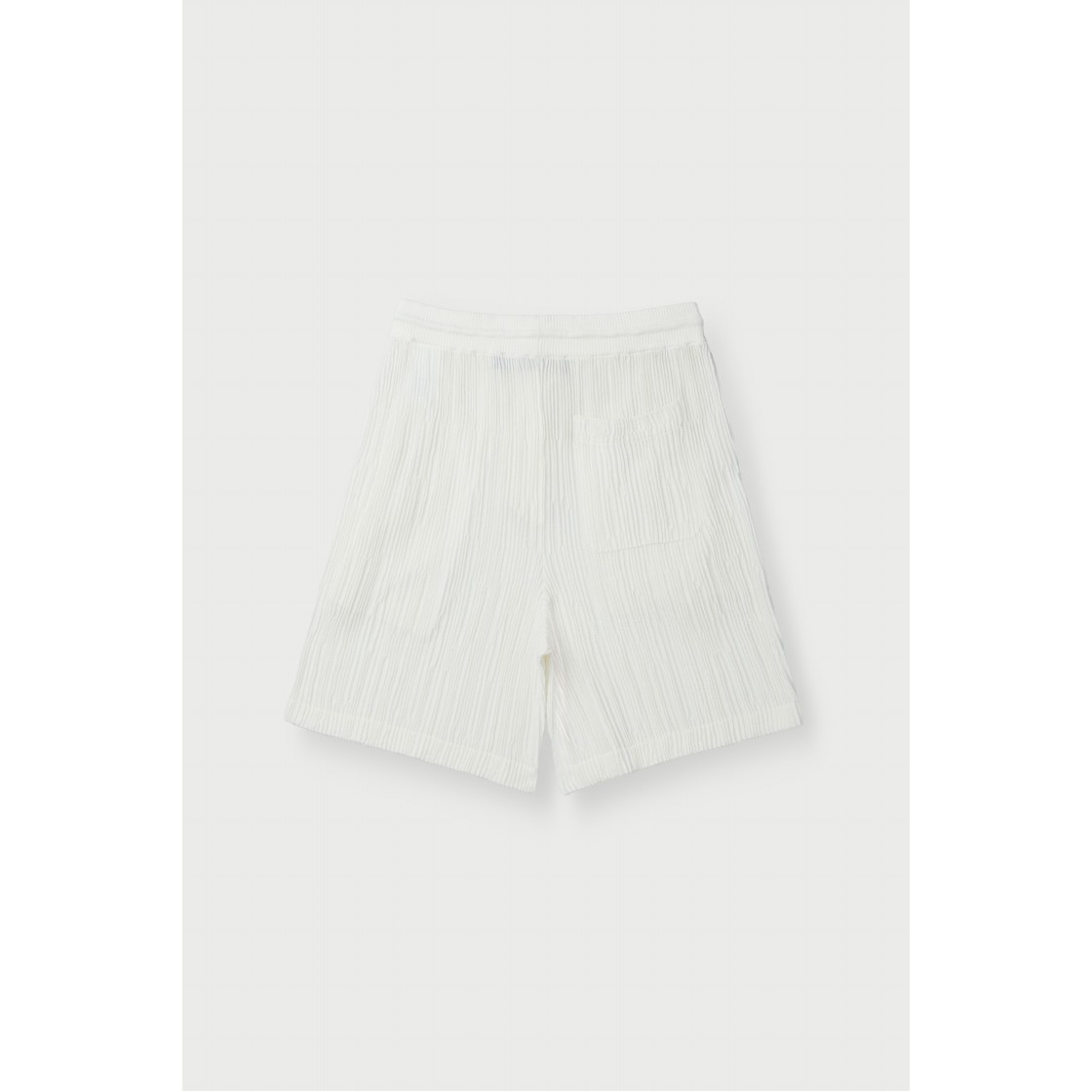 이로 엠플리츠 니트 플리츠 쇼츠 화이트(Iro Mpleats Knit Pleats Shorts White) - 3