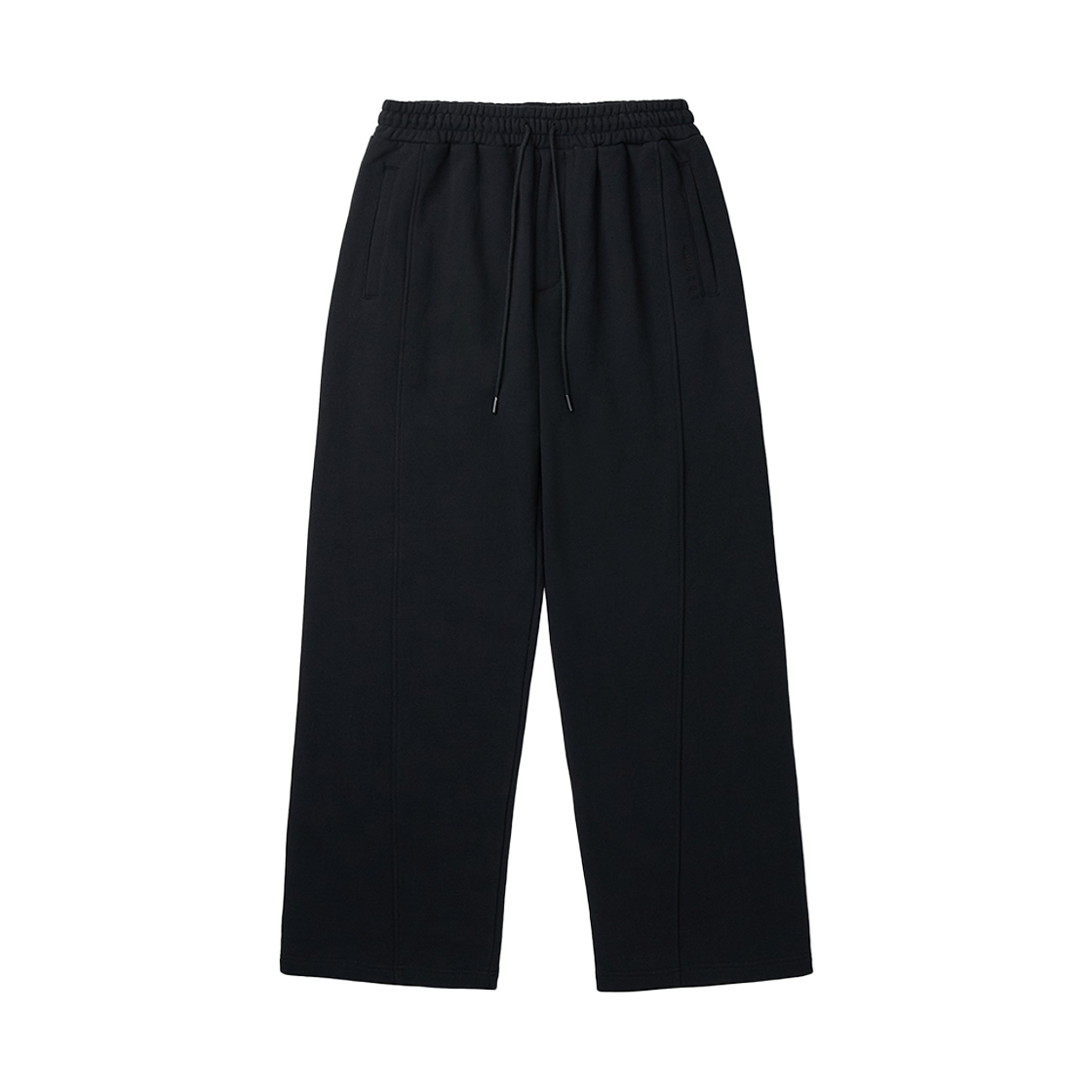 이로 플라콘스 베이직 로고자수 스웨트 팬츠 블랙(Iro Flacons Basic Logo Embroidered Sweatpants Black) - 1