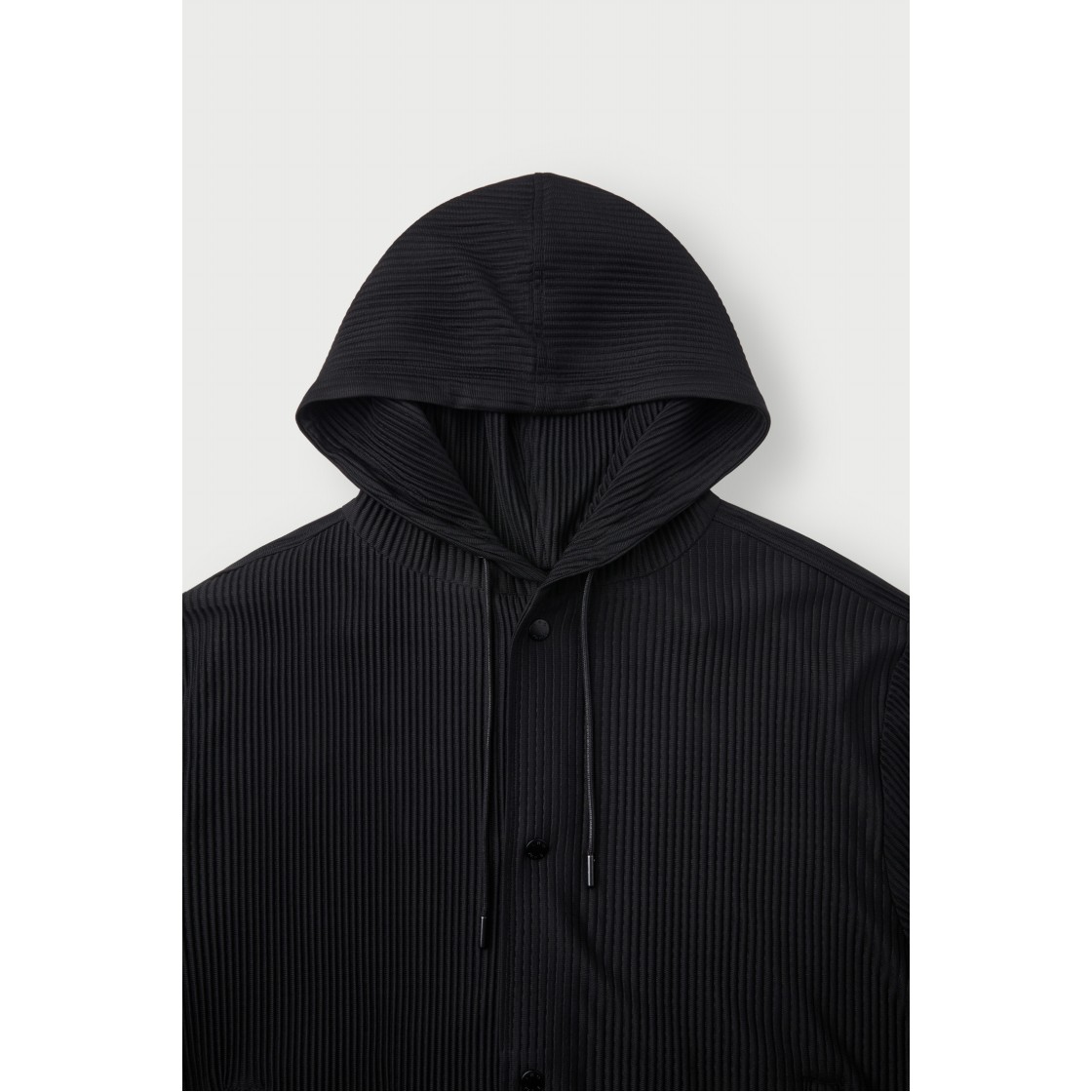 이로 옴벨린스 플리츠 후드 점퍼 블랙(Iro Ombelines Pleats Hood Jumper Black) - 4