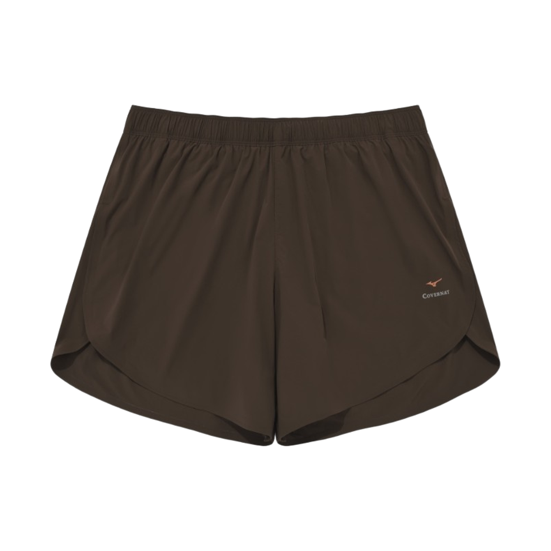 커버낫 x 미즈노 러닝 쇼츠 딥 브라운(Covernat x Mizuno Running Shorts Deep Brown)