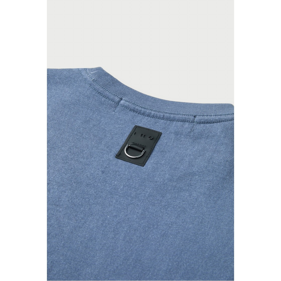 이로 사블 피그먼트 로고 티셔츠 블루(Iro Sable Pigment Logo T-Shirt Blue) - 5