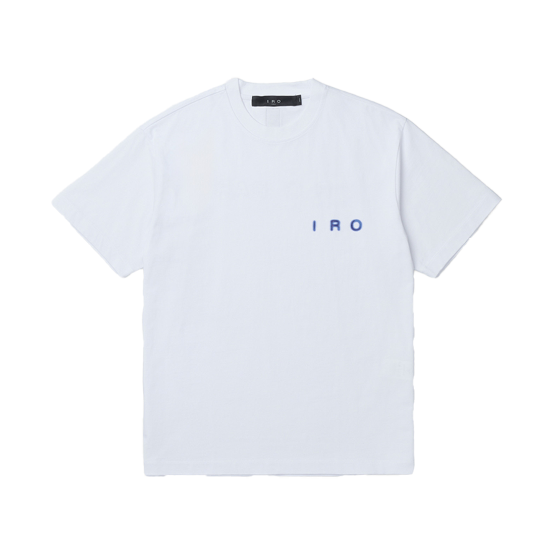 이로 블러 페이드 로고 반팔 티셔츠 화이트(Iro Blur Faded Logo Short Sleeve T-Shirt White) - 1